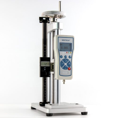 MTS1-v2 with DFS Force Gauge with digital scale angled